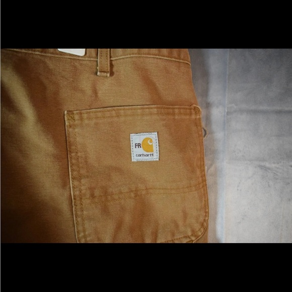 Carhartt Men’s HRC2 Fire Resistant Pants 44 X 30 Khaki - Picture 3 of 5